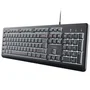 Trust Primo Teclado con Iluminación QWERTY Español Negro